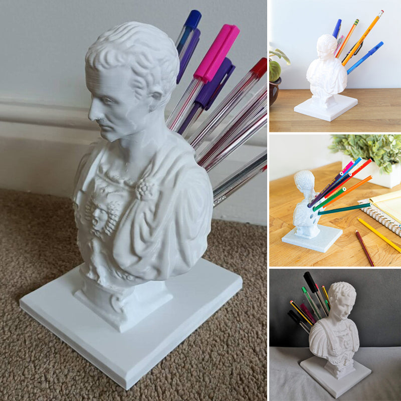 Julius Caesar Desk Pen Holder