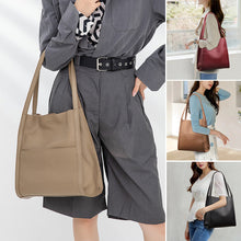 Load image into Gallery viewer, Solid Color Simple Shoulder Bag