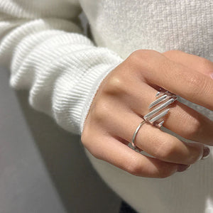 Layered Twill Ring