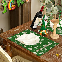 Load image into Gallery viewer, Spring Shamrock Table Runner