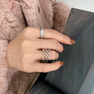 Layered Twill Ring