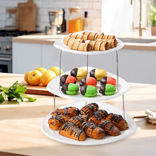 Load image into Gallery viewer, Collapsible Party Tray, 3 Tier