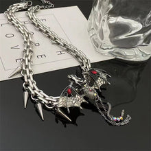 Load image into Gallery viewer, Imprisoned Flying Dragon Necklace