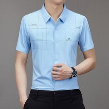 Load image into Gallery viewer, Men’s Ice Silk Business Shirt