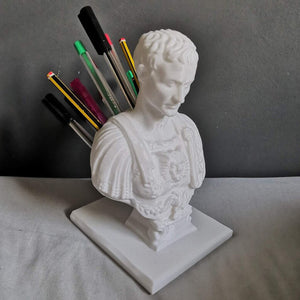 Julius Caesar Desk Pen Holder