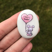 Load image into Gallery viewer, Easter Bunny Pocket Stone Gift