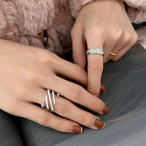 Layered Twill Ring