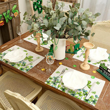 Load image into Gallery viewer, Spring Shamrock Table Runner