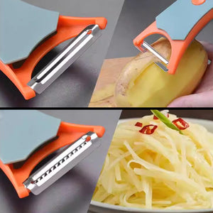 2-in-1 Multi-function Rotating Axis Peeler