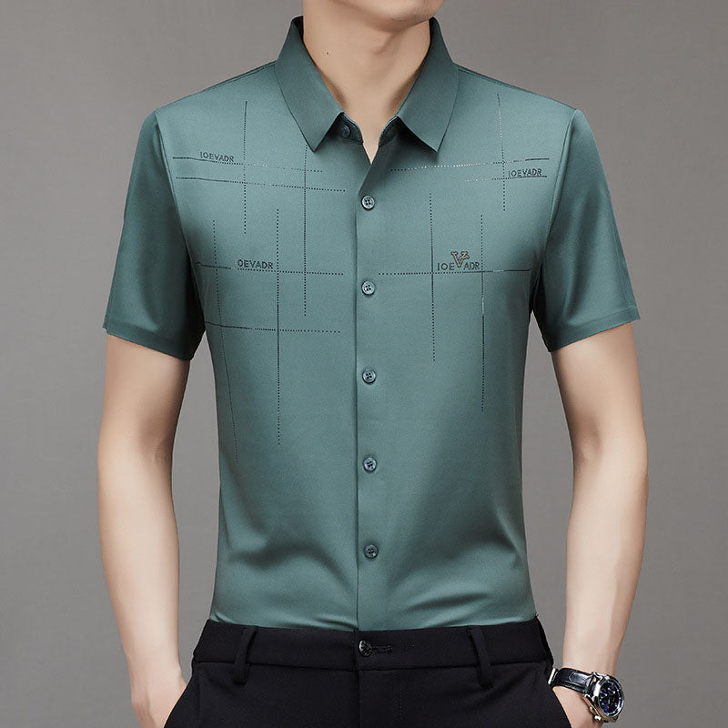 Men’s Ice Silk Business Shirt