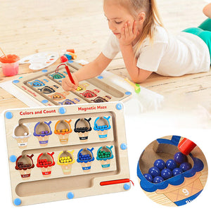 Ice Cream Color and Number Magnetic Board