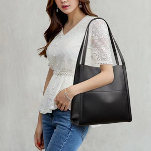 Solid Color Simple Shoulder Bag