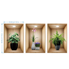 Load image into Gallery viewer, Plant And Flower 3D Effect Simulation Wall Painting