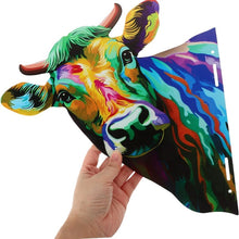 Load image into Gallery viewer, Artistic Cow Garden Ornament