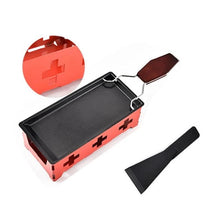 Load image into Gallery viewer, Non-stick Black Iron Cheese Raclette Grill Plate