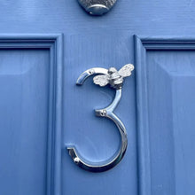 Load image into Gallery viewer, Bee House Number Sign