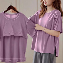 Load image into Gallery viewer, Women&#39;s Modal Short Sleeve Pajamas Set