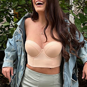 Pre-Sale>>Low Back Strapless Bra