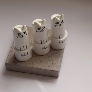 Cat Tiny Vase