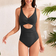 Load image into Gallery viewer, One Piece Push Up Tummy Control Swimsuit