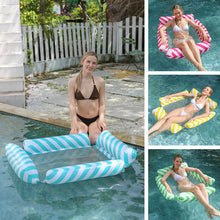 Load image into Gallery viewer, Inflatable Hammock Pool Floating Chair for Adult