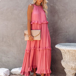 Irregular Strap Dress