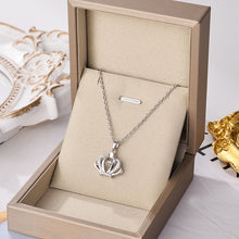 Load image into Gallery viewer, Crown Pendant Necklace