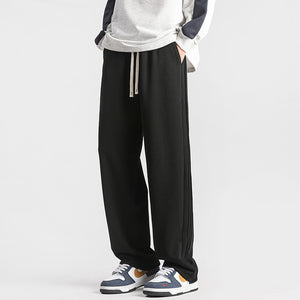 Men's Solid Drawstring Waist Sweatpant