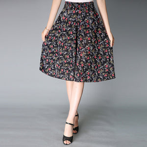 Women's Vintage Style Wide Leg Culottes