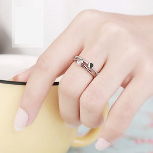 Always Heart To Heart Ring