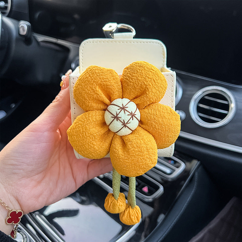 Car Vent Organizer Flower Case