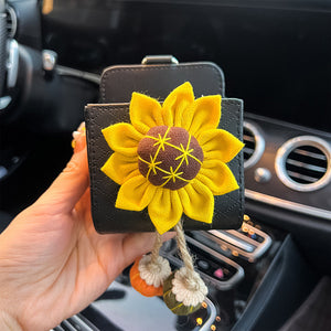 Car Vent Organizer Flower Case