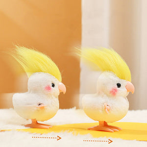 Small Parrot Pet Doll Wind-up Toy