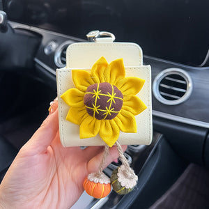 Car Vent Organizer Flower Case