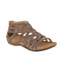 Load image into Gallery viewer, Round Toe Hollow Roman Gladiator Sandals