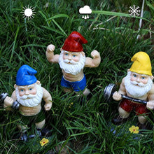 Load image into Gallery viewer, Funny Workout Garden Gnomes Statues