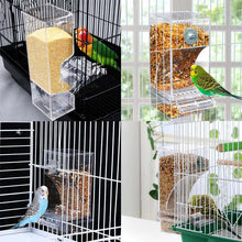 Load image into Gallery viewer, Automatic No-Spill Transparent Bird Feeder