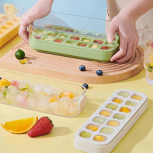 Press-Type Silicone Ice Cube Trays