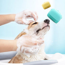 Load image into Gallery viewer, Pet Silicone Bath Brush