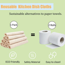 Load image into Gallery viewer, Multipurpose Kitchen Loofah Microfiber Cleaning Cloth