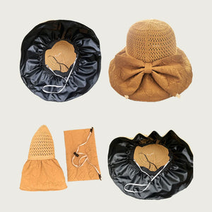 Can Store Bow Shaped Sunshade Hat