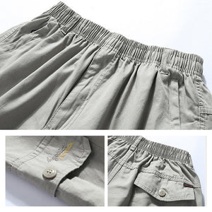 Multi-Pocket Cargo Shorts