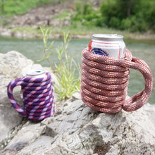 Load image into Gallery viewer, Recycled Rock Climbing Rope Can Cozy