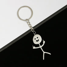 Load image into Gallery viewer, Funny Stickman Keychain