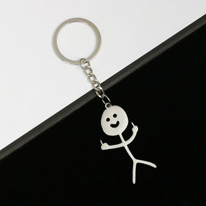 Funny Stickman Keychain