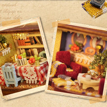 Load image into Gallery viewer, Mini Rabbit Town Wooden Doll House Kit with Furniture