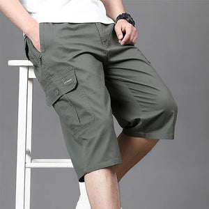 Multi-Pocket Cargo Shorts