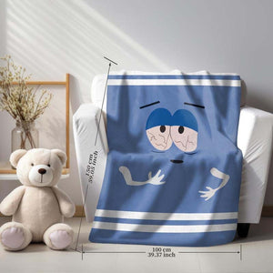 Cartoon Pattern Soft Blanket