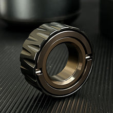 Load image into Gallery viewer, Stainless Steel Motorcycle Tire Fidget Ring