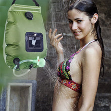 Load image into Gallery viewer, Outdoor Solar Shower Bag